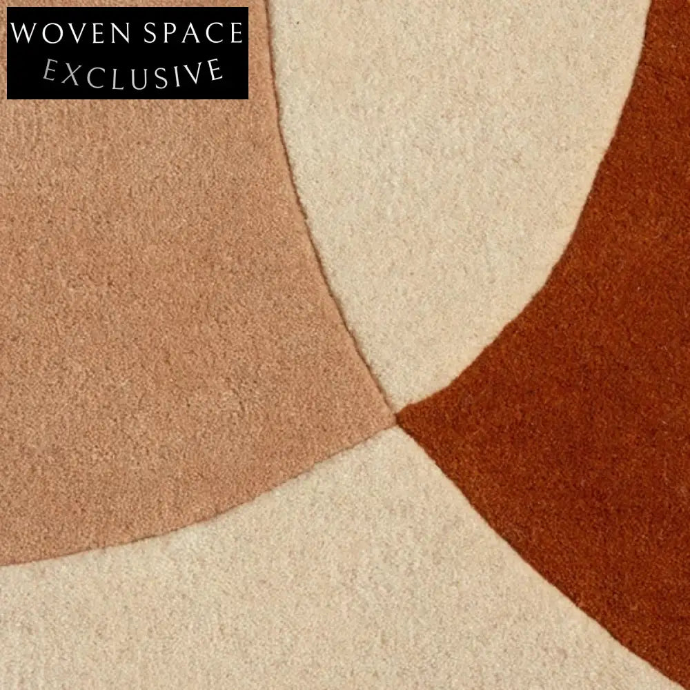 Modern Minimalist Handcrafted Polyester Area Rug for Living Room Bedroom Decor