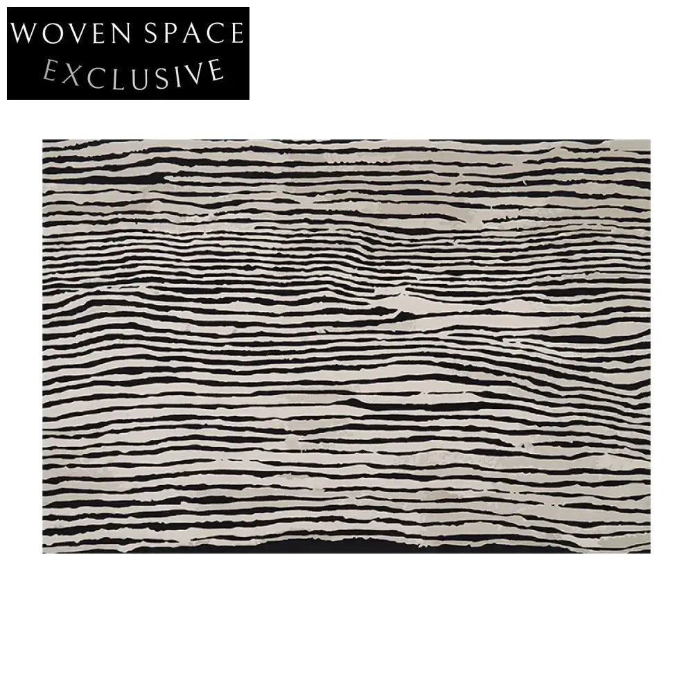 Modern Minimalist Handmade Custom Area Rug for Bedroom Living Room Home Decor