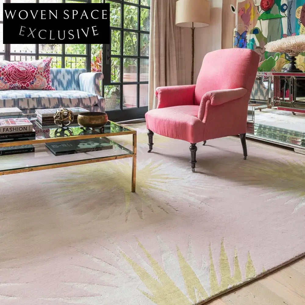 Modern Minimalist Handmade Polyester Area Rug for Chic Living Room Decor