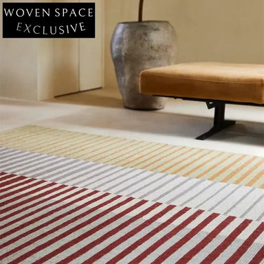 Modern Minimalist Handmade Polyester Area Rug for Living Room Bedroom Decor