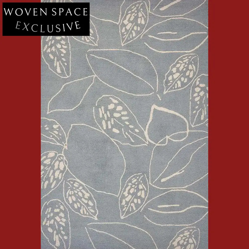 Modern Minimalist Handmade Polyester Area Rug - Soft Geometric Design for Home Decor