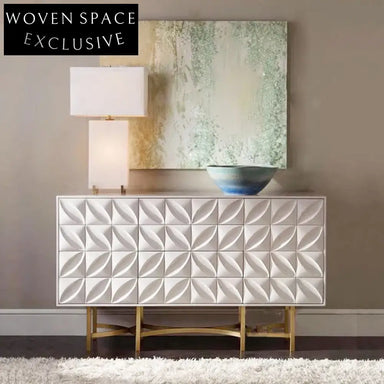 Modern Minimalist Home Storage Cabinet with Drawers, Artificial Board Organizer