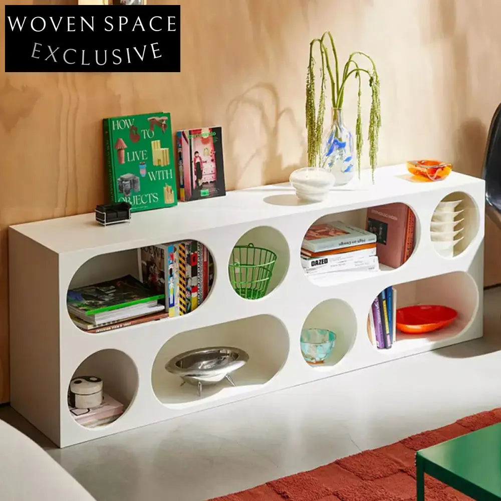 Modern Minimalist Living Room Storage Console Cabinet Sideboard with TV Unit