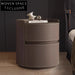 Modern Minimalist Luxury Bedside Nightstand with 2 Drawers for Bedroom