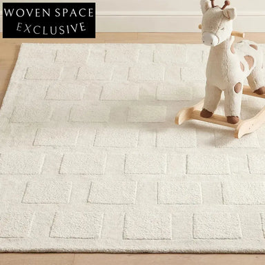 Modern Minimalist Luxury Living Room Bedroom Carpet with 3D Design