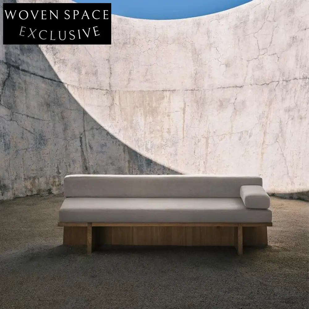 Modern Minimalist Modular Fabric Sectional Upholstery Sofa with Wooden Legs