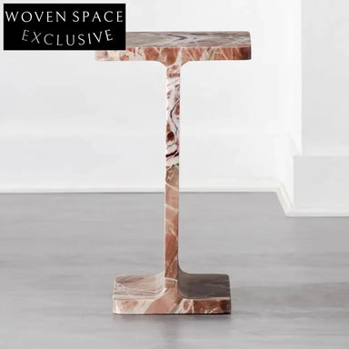 Modern Minimalist Nordic Natural Marble Round Top Side Coffee Table for Home