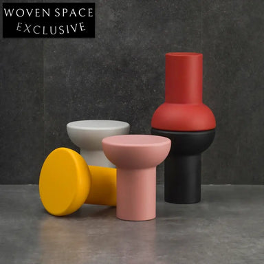 Modern Minimalist Plastic Roly Poly Versatile Coffee Side Table