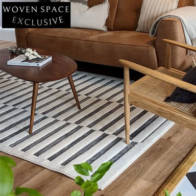 Modern Minimalist Polyester Area Rug for Bedroom Living Room Coffee Table