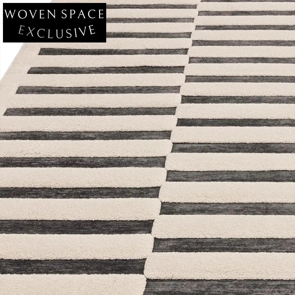 Modern Minimalist Polyester Area Rug for Bedroom Living Room Coffee Table