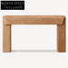 Modern Minimalist Solid Oak Wood Living Room Hallway Console Table