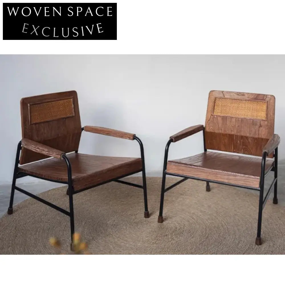 Modern Minimalist Solid Wood Designer Fabric Single Dining Chair
