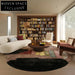 Modern Minimalist Tencel Handmade Home Bedroom Living Room Area Rug