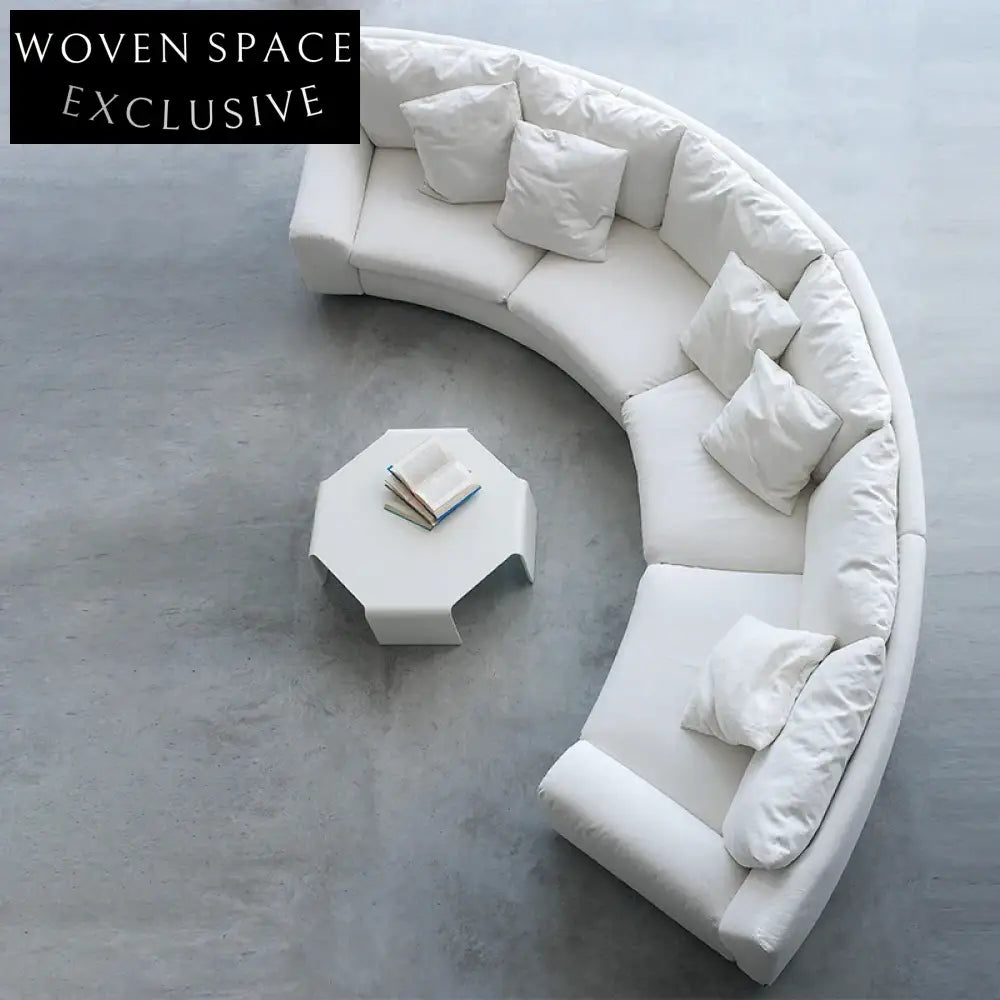 Modern Modular Fabric Corner Sofa Set with Birch Wood Frame