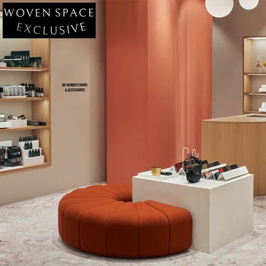 Modern Modular Sectional Curved Fabric Sofa for Living Room Comfort