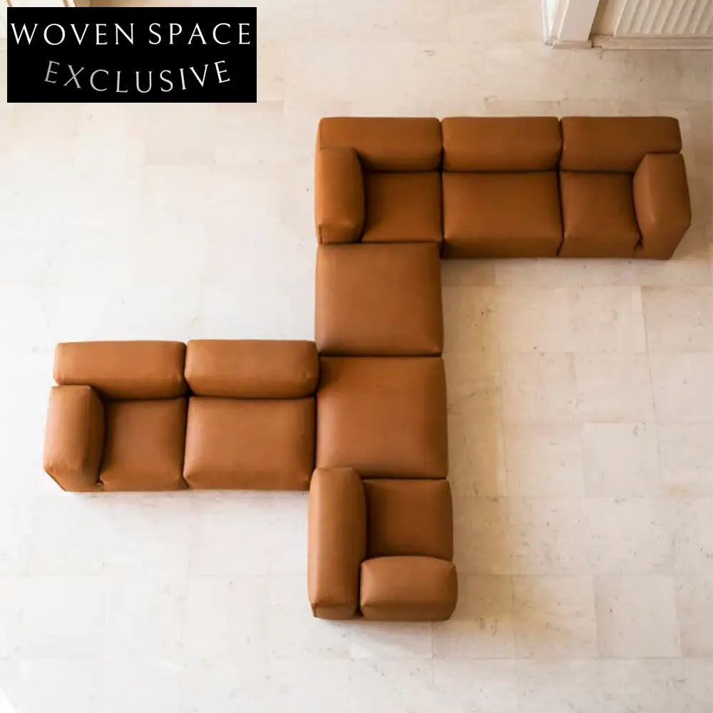 Modern Modular Sectional Sofa Set, Long Couch, Comfortable Living Room Sofa