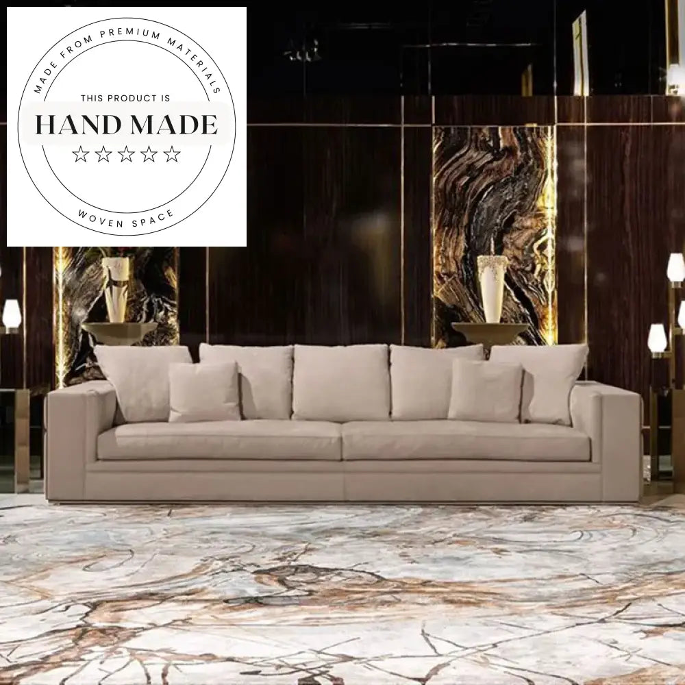 Modern Modular Velvet Fabric Italian Luxury Sectional Sofa