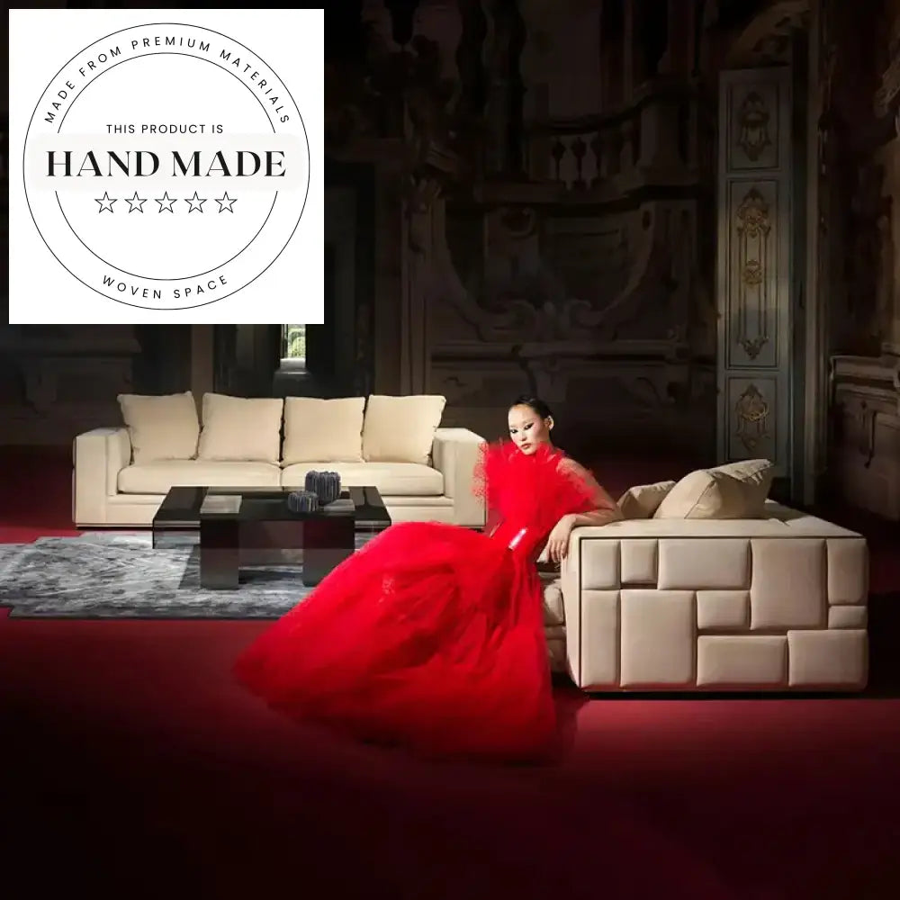 Modern Modular Velvet Fabric Italian Luxury Sectional Sofa