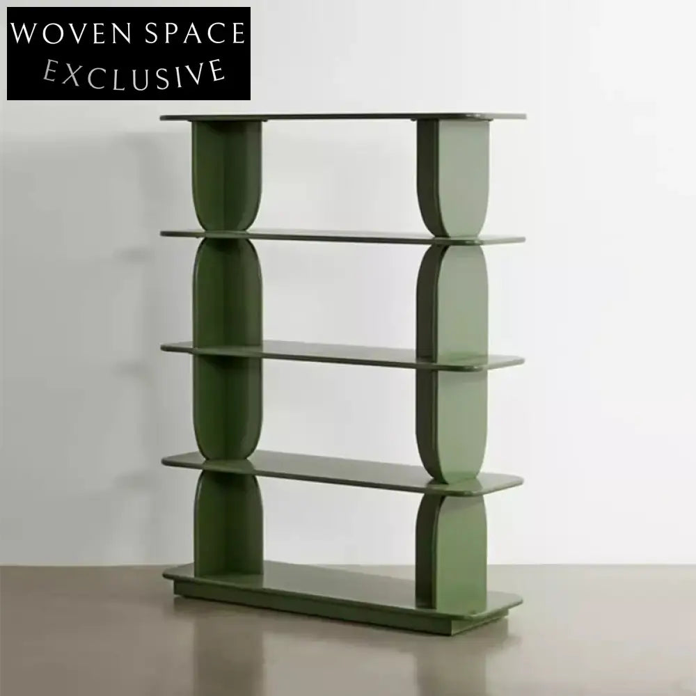 Modern Multi-Layer Hallway Storage Display Cabinet with Decorative Shelving