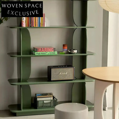 Modern Multi-Layer Hallway Storage Display Cabinet with Decorative Shelving