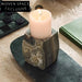 Modern Natural Marble Elegant Candlestick Holder for Home Decor