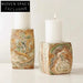 Modern Natural Marble Elegant Candlestick Holder for Home Decor