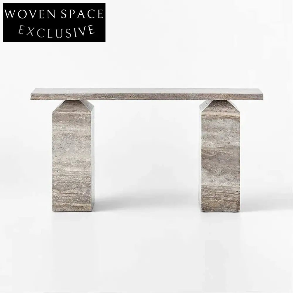 Modern Natural Marble Square Coffee Table for Living Room Sofa Center