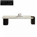 Modern Natural Marble Top Solid Wood Base Living Room Center Coffee Table