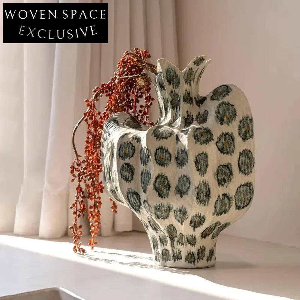 Modern Nordic Ceramic Abstract Tabletop Living Room Vase