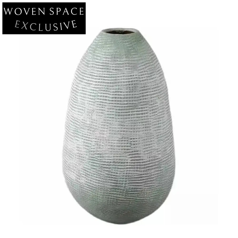 Modern Nordic Ceramic Flower Vase Decor for Living Room Tabletop Art Piece