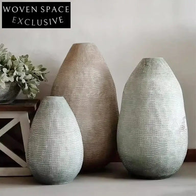 Modern Nordic Ceramic Flower Vase Decor for Living Room Tabletop Art Piece