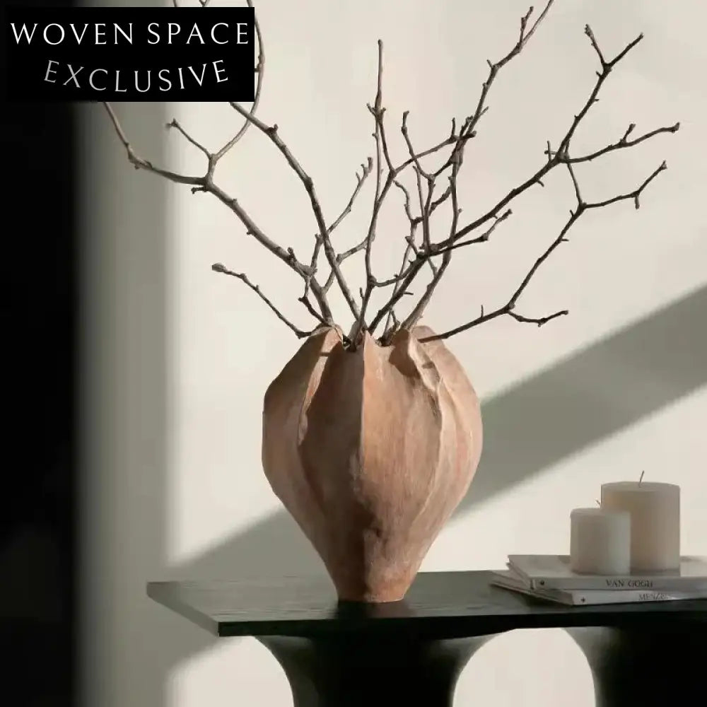 Modern Nordic Ceramic Tabletop Flower Vase for Elegant Home and Hotel Decor