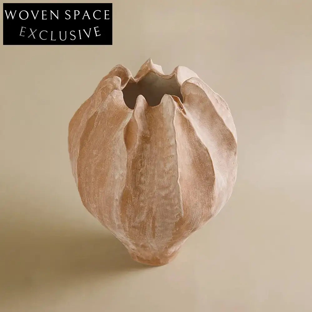 Modern Nordic Ceramic Tabletop Flower Vase for Elegant Home and Hotel Decor