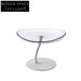 Modern Nordic Clear Acrylic Glass Coffee Table for Hotel Home & Garden