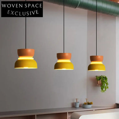 Modern Nordic Colorful Glass Pendant Light for Stylish Home Lamp