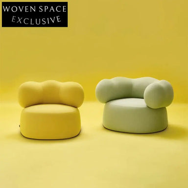 Modern Nordic Curved Arm Fabric Sectional Sofa Set - Modular Couch Design