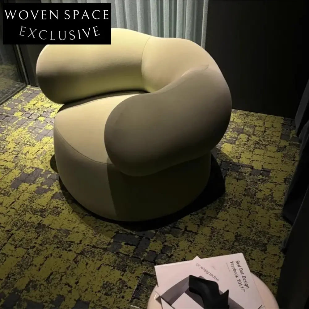 Modern Nordic Curved Arm Fabric Sectional Sofa Set - Modular Couch Design