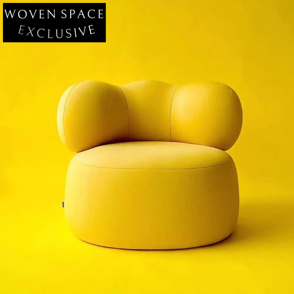 Modern Nordic Curved Arm Fabric Sectional Sofa Set - Modular Couch Design