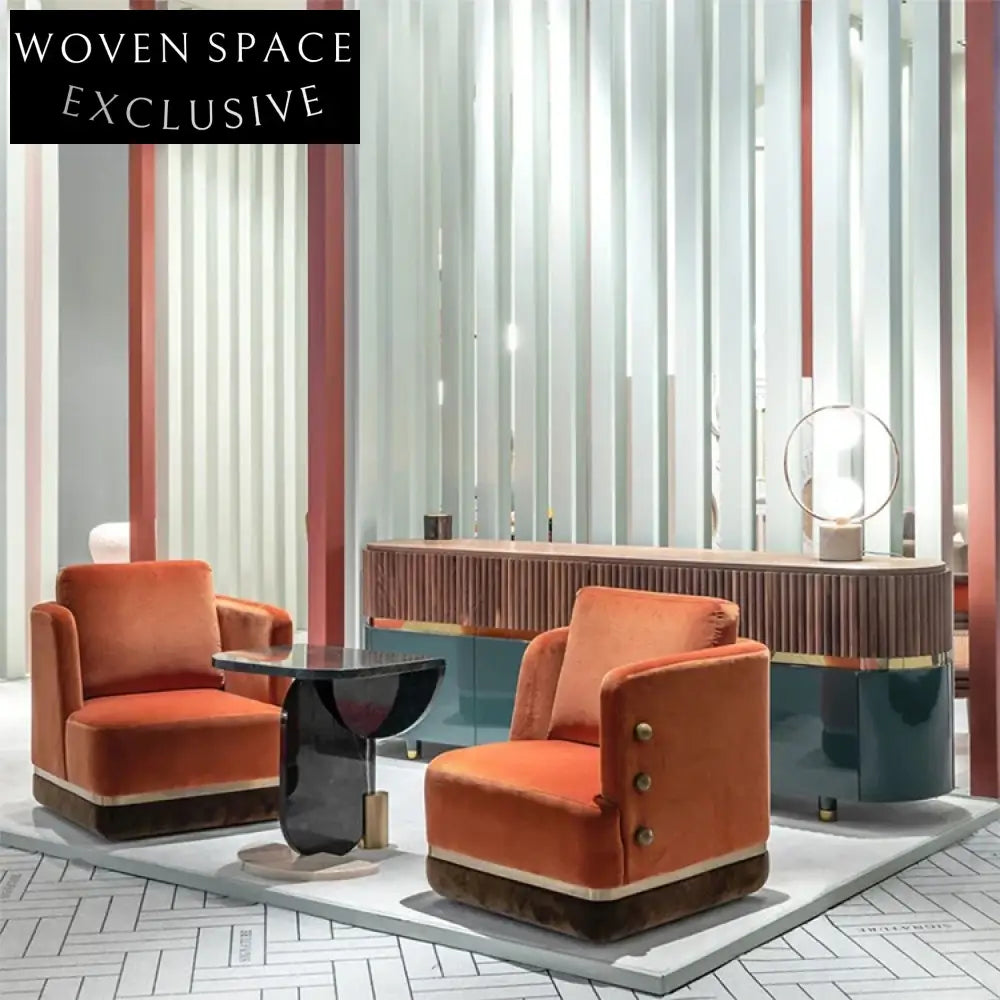 Modern Nordic Display Cabinet Living Room Solid Wood Sideboard with Drawers