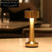 Modern Nordic Dumbbell Metal Base Nightstand Lamp for Bedroom Decor