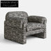 Modern Nordic Fabric Single Armchair Sofa for Living Room, Hotel, Home