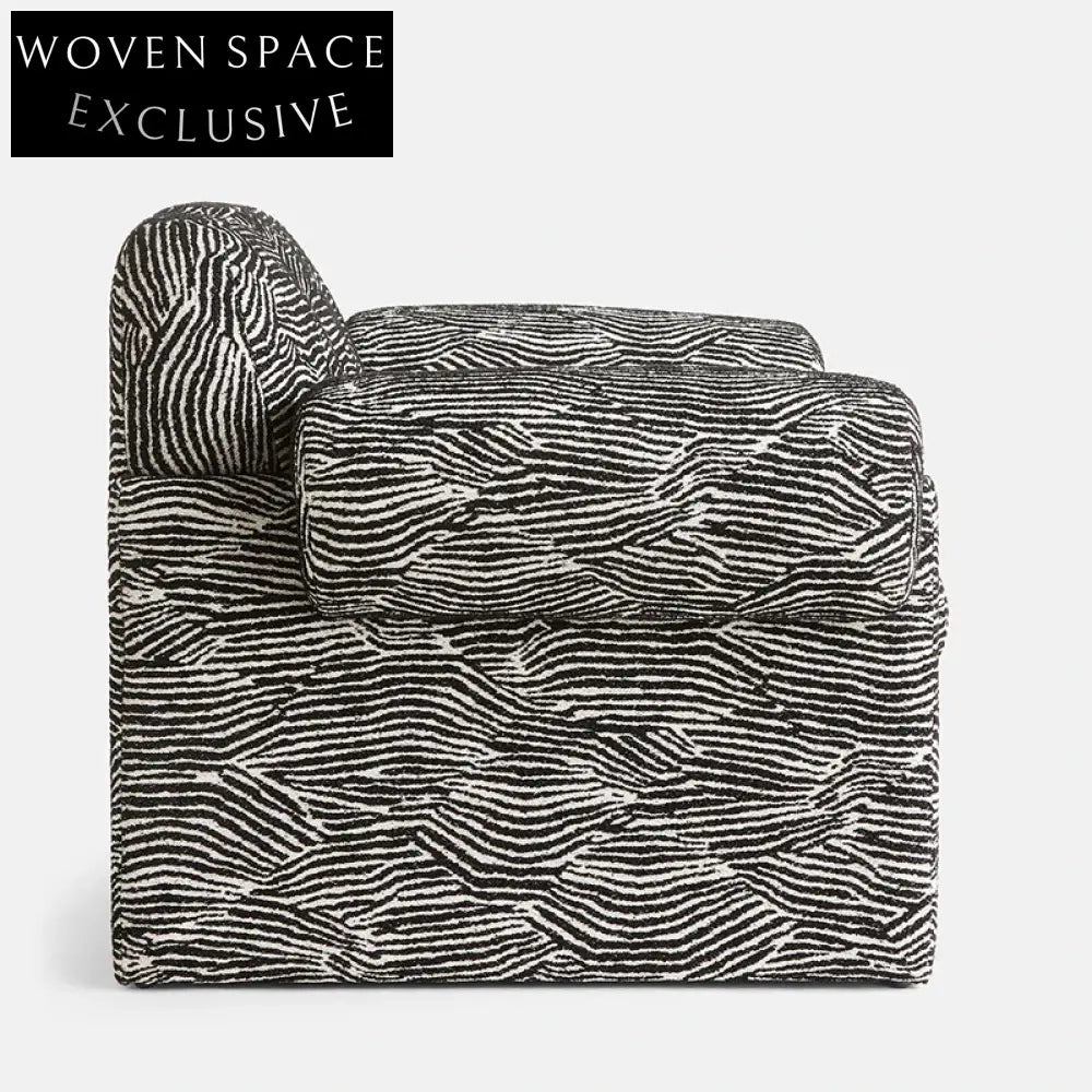 Modern Nordic Fabric Single Armchair Sofa for Living Room, Hotel, Home