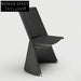 Modern Nordic Faux Leather Dining Chair with Sturdy Metal Frame