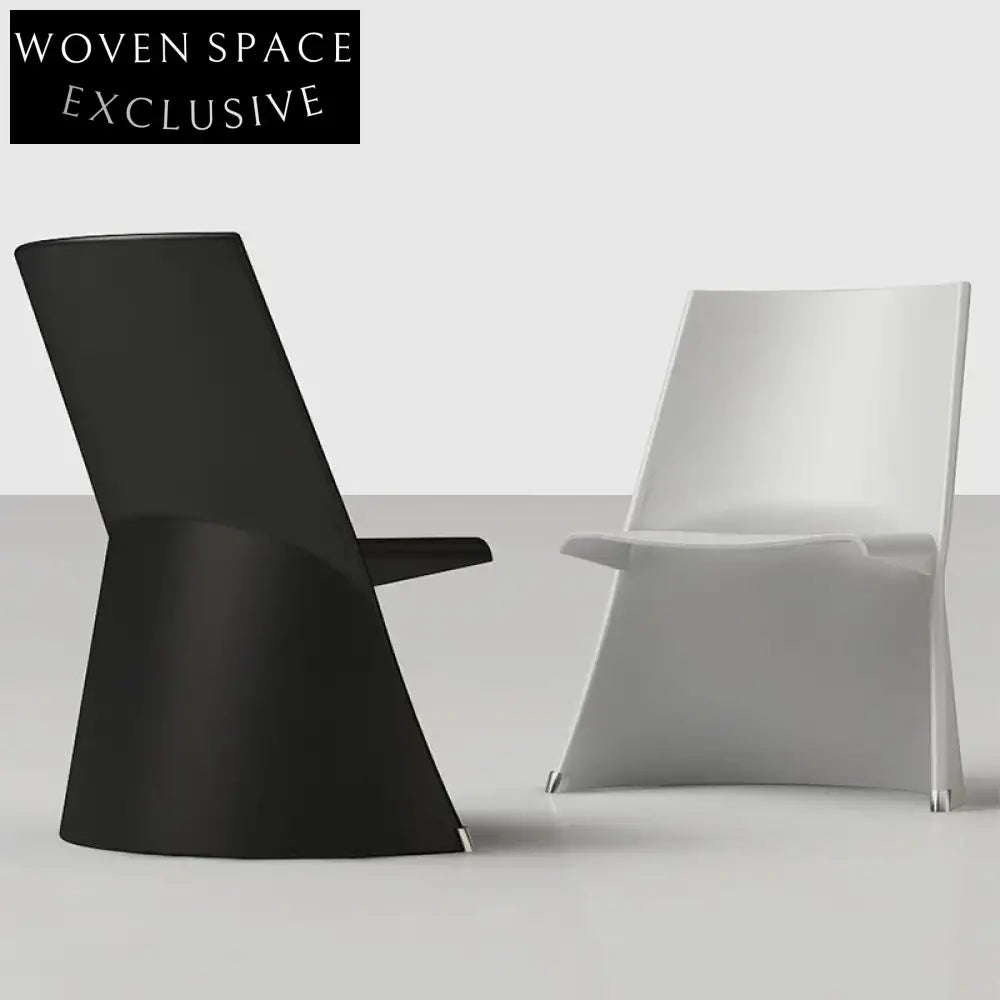 Modern Nordic Faux Leather Dining Chair with Sturdy Metal Frame