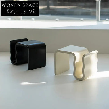 Modern Nordic Fiberglass Corner Coffee Side Table for Living Room Decor