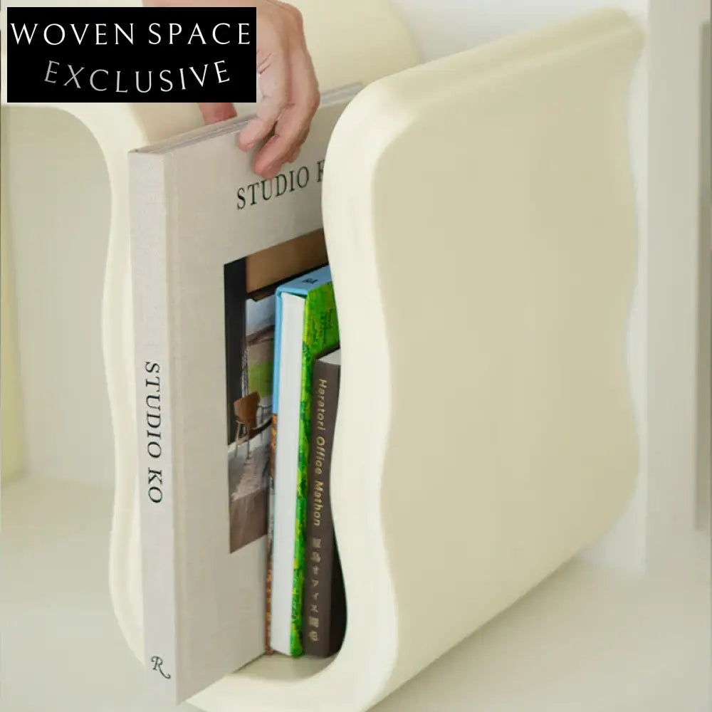 Modern Nordic Fiberglass Corner Coffee Side Table for Living Room Decor