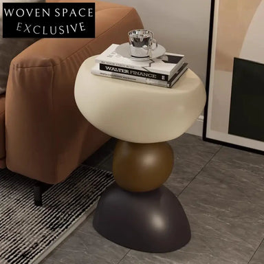 Modern Nordic Fiberglass Decorative Sofa Side Living Room Coffee Table