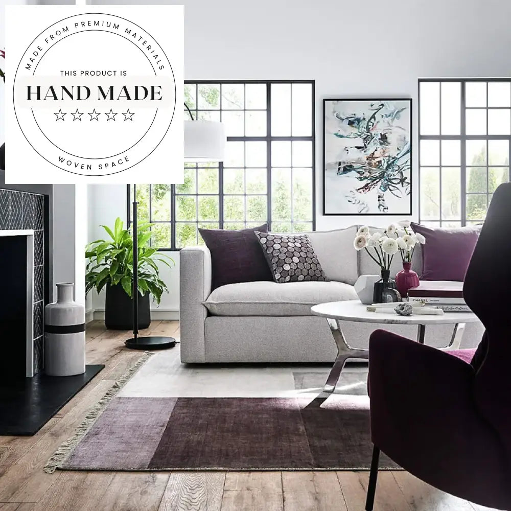 Modern Nordic Flax Fabric Sectional Corner Living Room Sofa