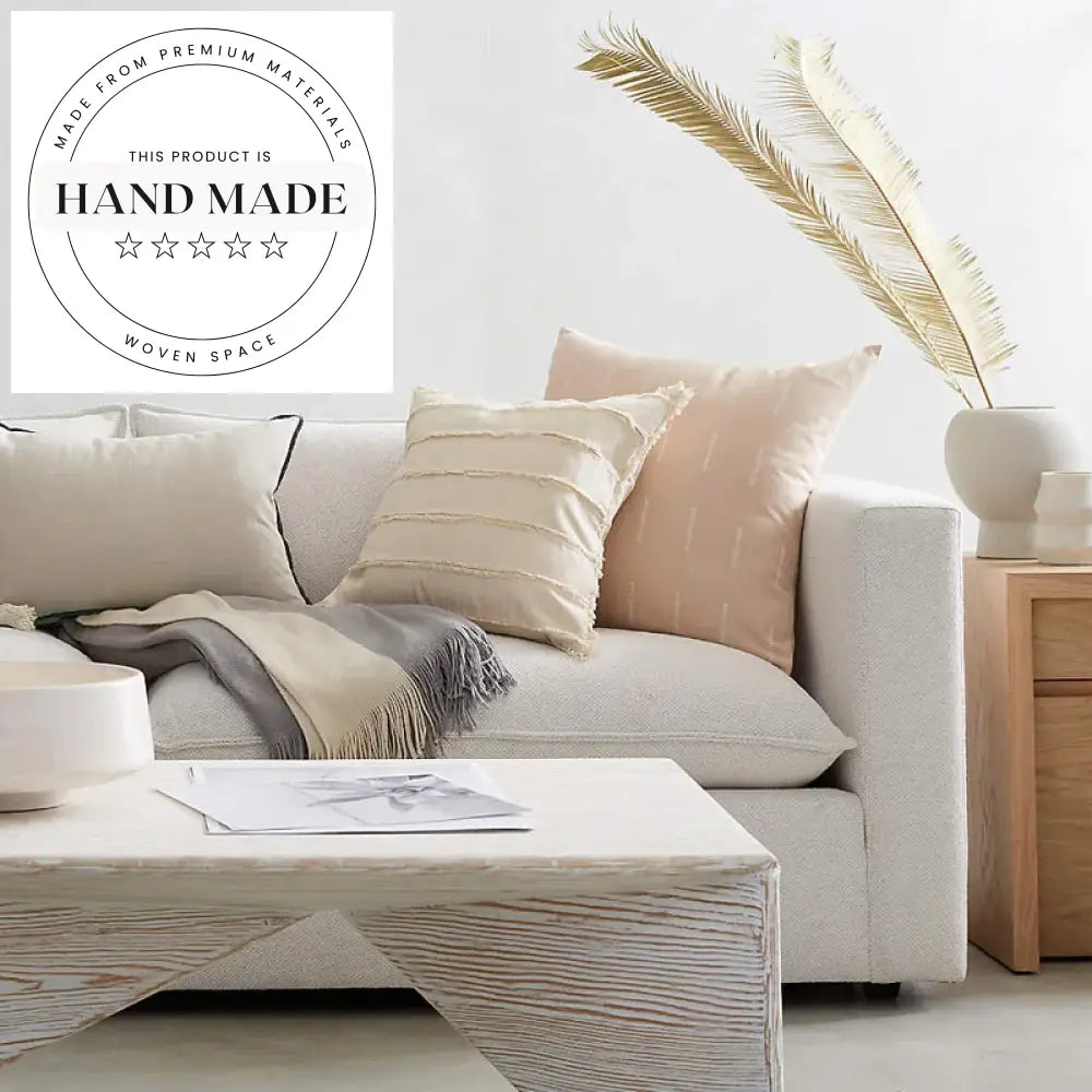 Modern Nordic Flax Fabric Sectional Corner Living Room Sofa