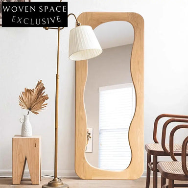 Modern Nordic Full-Length Floor Mirror for Home, Cafe & Retail